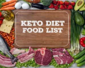 Keto foods list for beginners with low carb ingredients