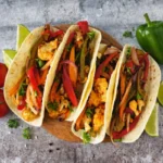 Sheet pan roasted veggie tacos vegan recipe