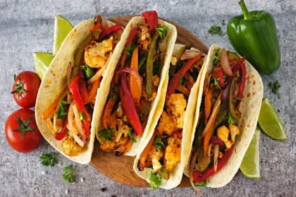 Sheet-Pan Roasted Veggie Tacos (Easy Vegan Dinner)