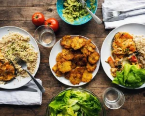 Simple weeknight dinners made with minimal ingredients on a busy evening.